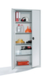 C+P Armoire universelle Eco gris clair avec 4 étagères, largeur 940 mm  S