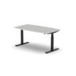 Nowy Styl Table de conférence hauteur réglable électriquement eModel 3.0, largeur x profondeur 1600 x 800 mm, panneau MP Platinum