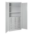 Armoire à tiroirs, 27 tiroir(s), RAL7035 gris clair/RAL7035 gris clair