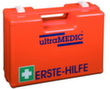 ultraMEDIC Mallette de premiers secours Basic avec support mural, calage selon DIN 13157