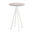 VEBA Table haute Essentials Infinity, Ø 700 mm, panneau Moonstone