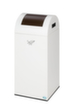 VAR Collecteur de recyclage WSG 55 R avec trappe d'insertion, 60 l, blanc, couvercle noir