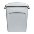 Rubbermaid Couvercle Slim Jim® avec poignée pour collecteur de recyclage, gris  S