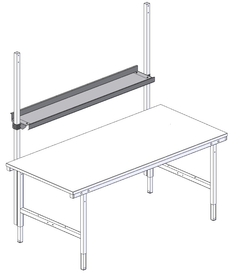 Rocholz Stockage des formulaires pour table d'emballage, largeur 1630 mm  ZOOM