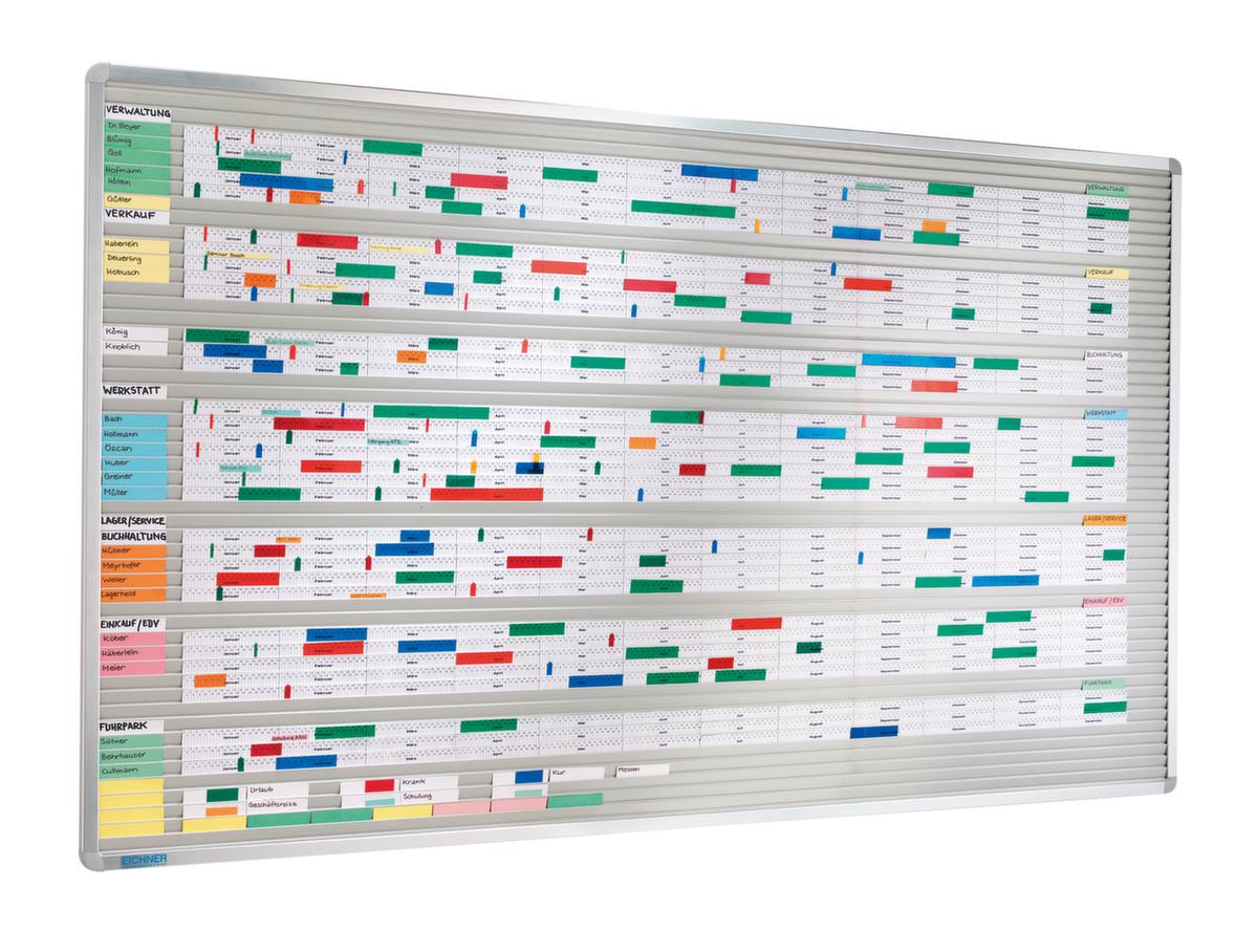 EICHNER Tableau de planification avec rails  ZOOM