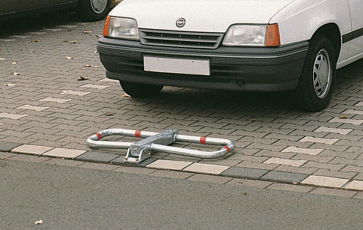 Barrière de parking rabattable  ZOOM