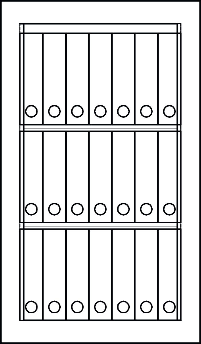 Format Tresorbau Armoire haute sécurité de bureau  ZOOM