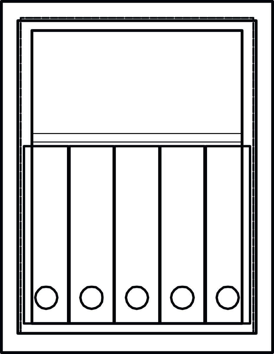 Format Tresorbau Armoire triple protection  ZOOM