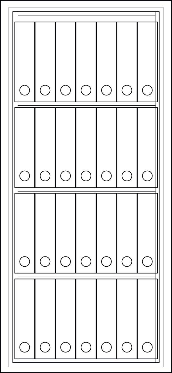 Format Tresorbau Armoire coupe-feu niveau de sécurité VdS 1/S 60 P Missing translation ZOOM