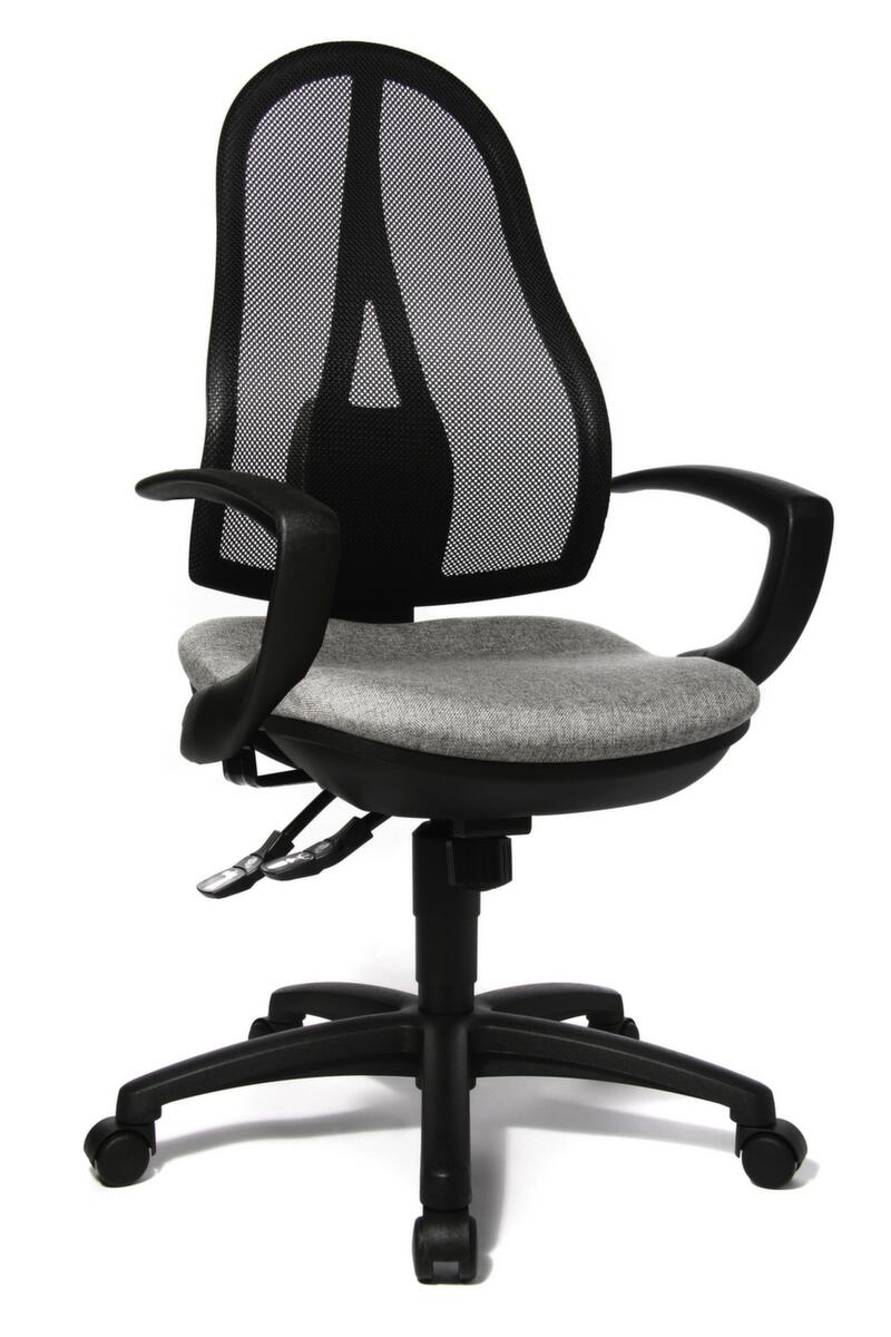 Topstar Chaise de bureau pivotant OPEN POINT SY avec dossier maille  ZOOM