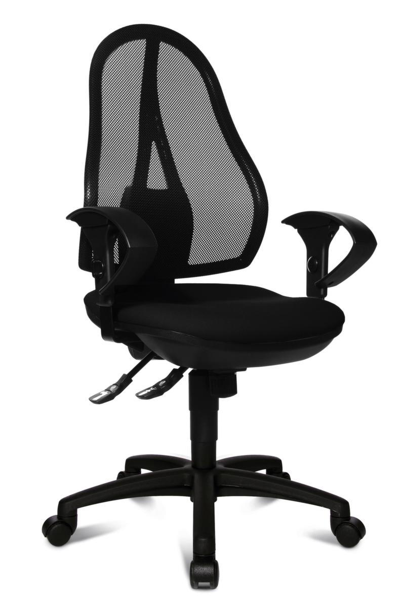 Topstar Chaise de bureau pivotant OPEN POINT SY avec dossier maille  ZOOM