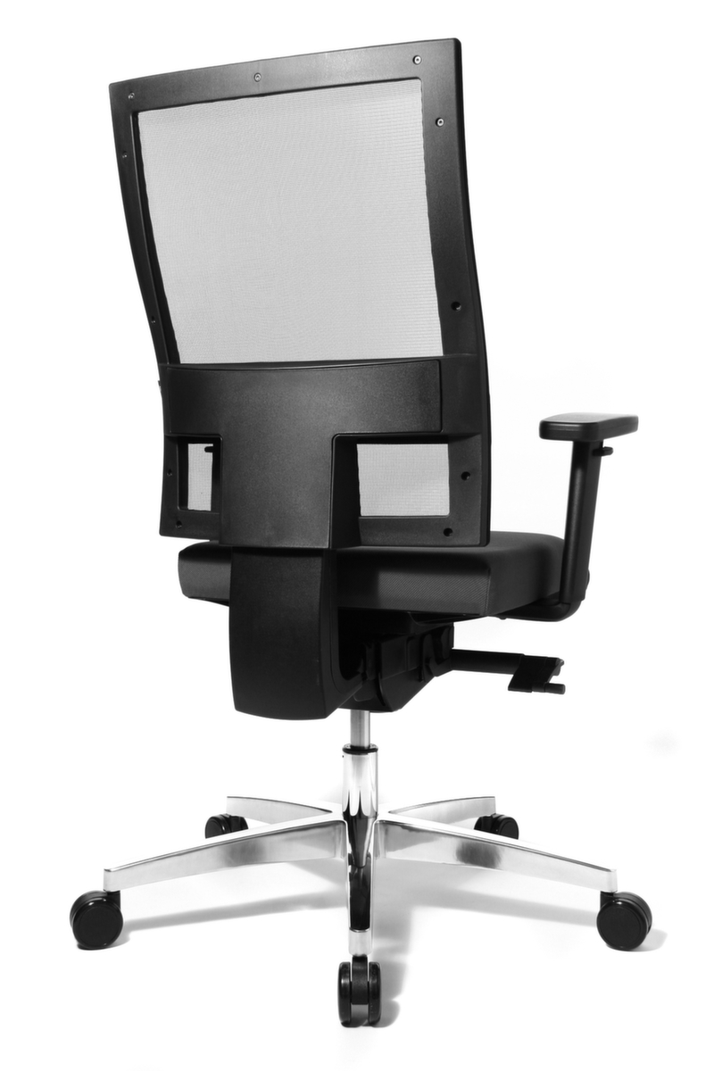 Topstar Siège pivotant Sitness 60 avec articulation Body-Balance-Tec, Dossier maille, anthracite  ZOOM