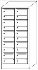 PAVOY Armoire de tri courrier Basis avec fentes pour courrier Missing translation ZOOM