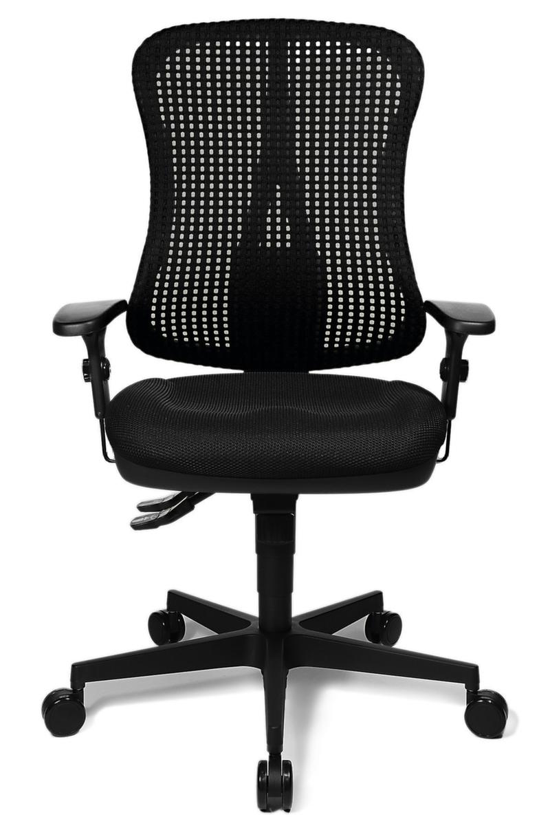 Topstar Siège de bureau pivotant HEAD POINT SY, Dossier maille, noir  ZOOM