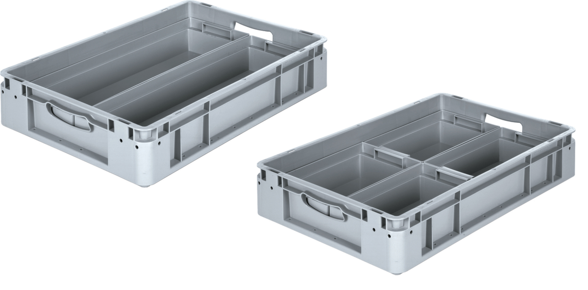 Bac de rangement pour bacs industriels gerbables  ZOOM