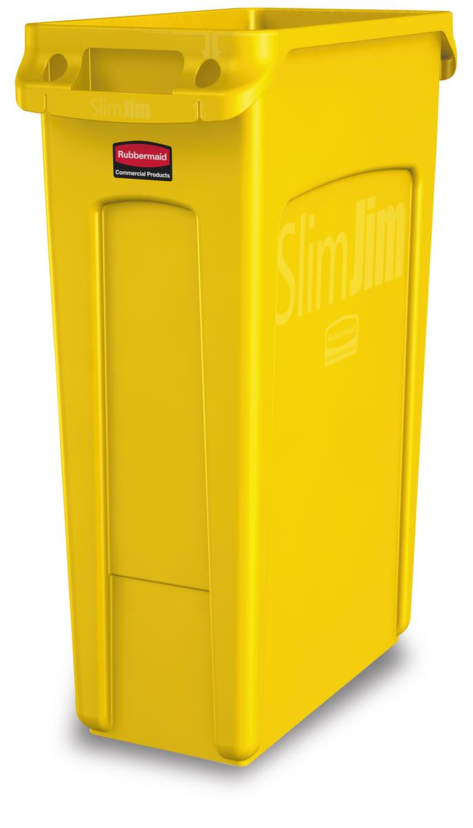 Rubbermaid Collecteur de recyclage Slim Jim® avec conduits d'air  ZOOM