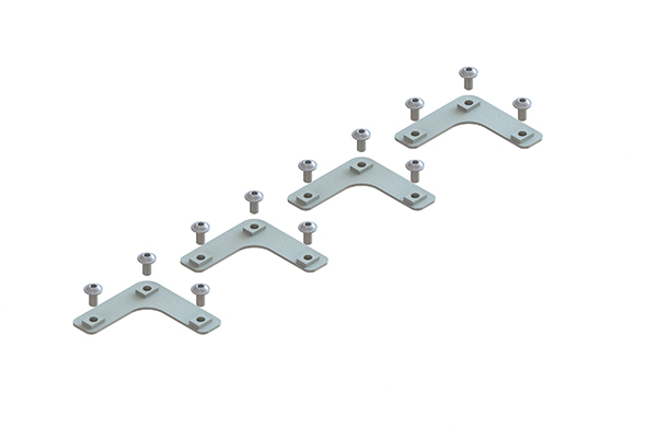 META Cornières d' étagères M6x12 pour rayonnage