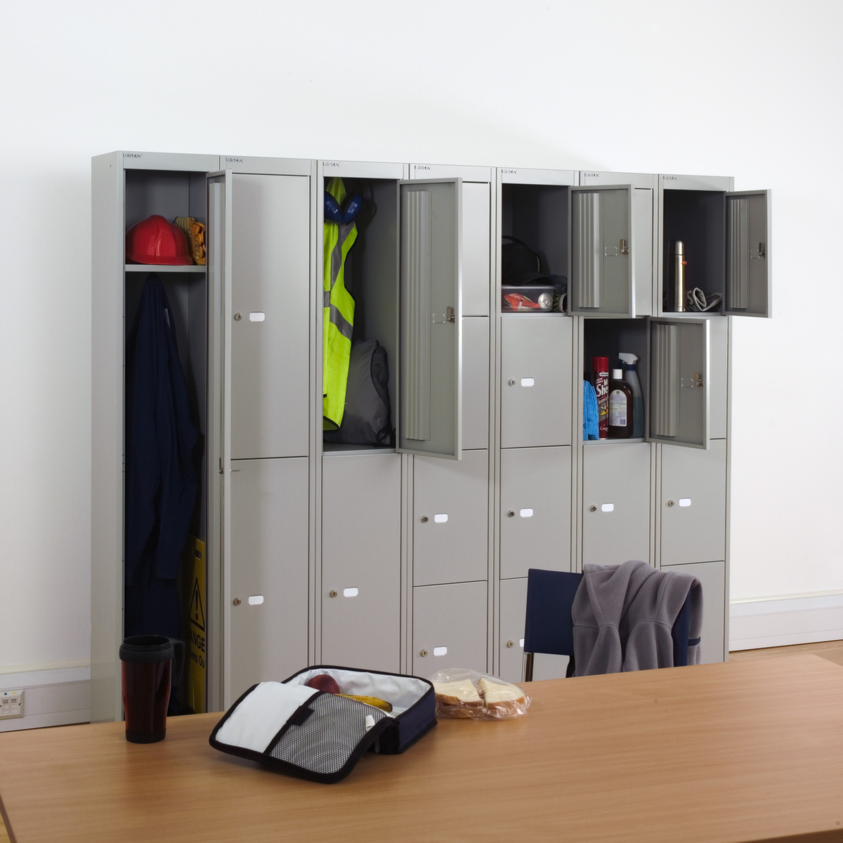 Bisley armoire multicases Office, 6 compartiments  ZOOM