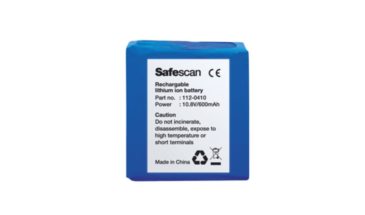 Safescan pile rechargeable LB-105 pour détecteur de faux billets  ZOOM