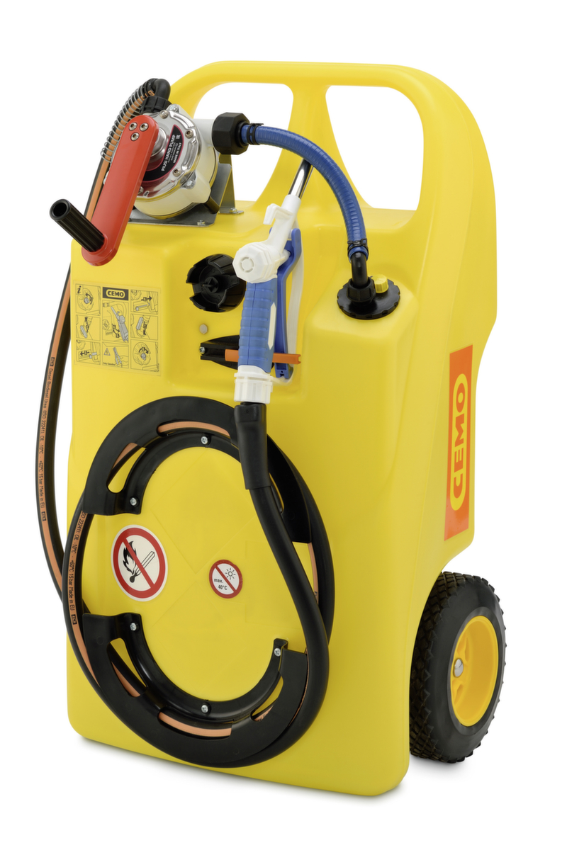 Cemo Chariot antigel, capacité 60 l, 38 l/tour  ZOOM