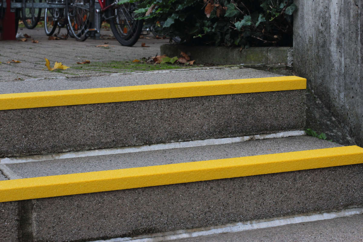 Moravia Angle antidérapant pour escaliers, jaune  ZOOM