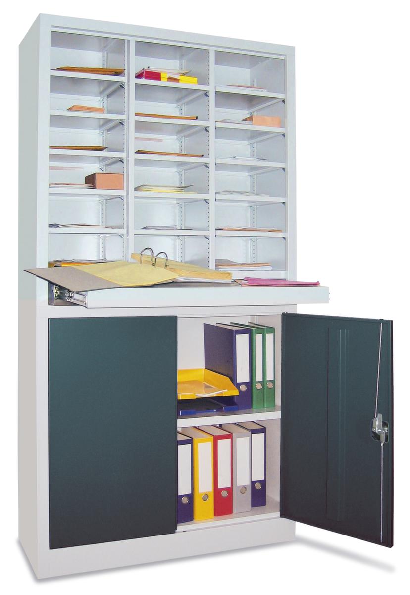 PAVOY Rayonnage de tri courrier Basis avec armoire  ZOOM