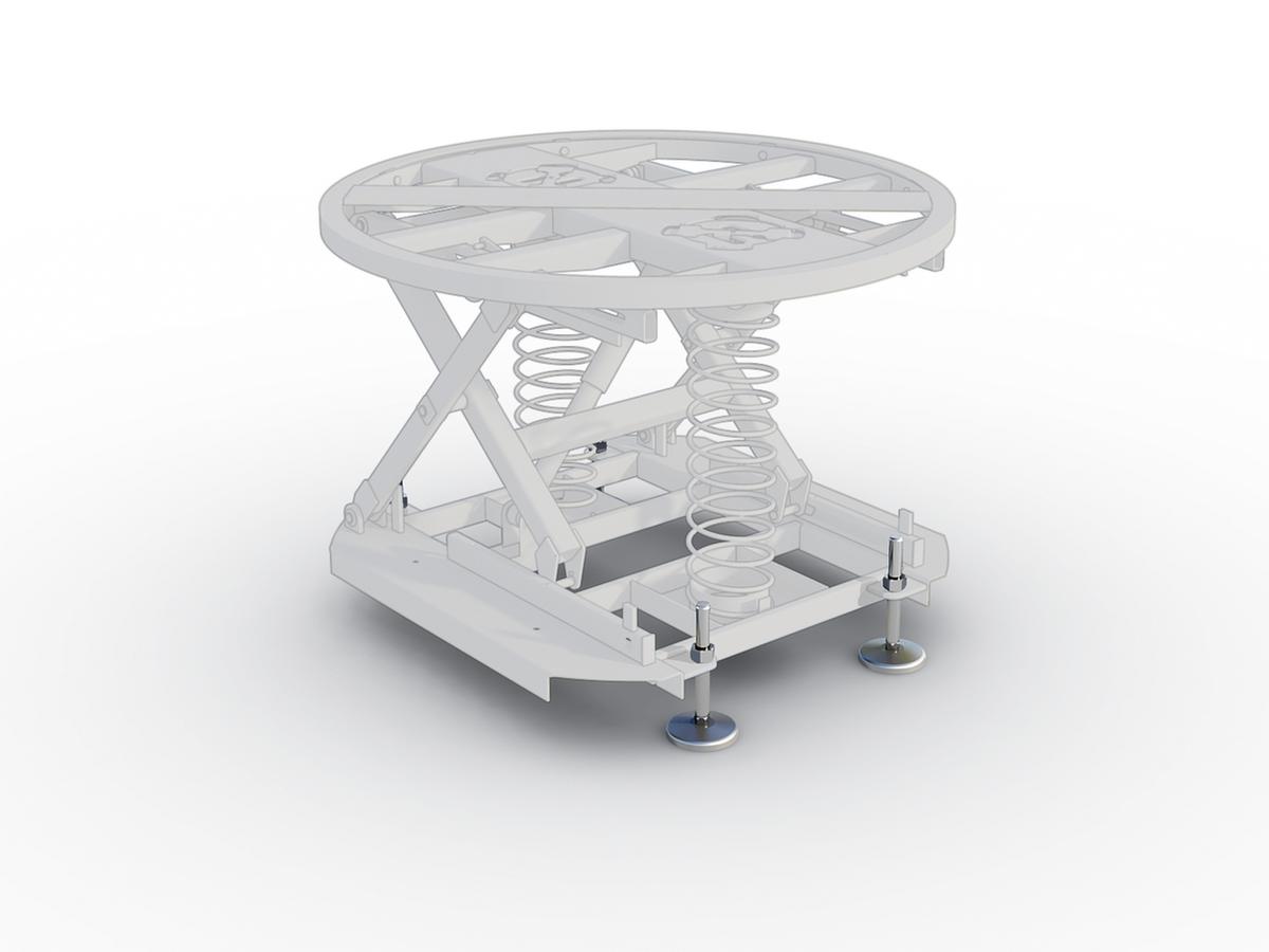 Pieds de nivellement pour table élévatrice  ZOOM