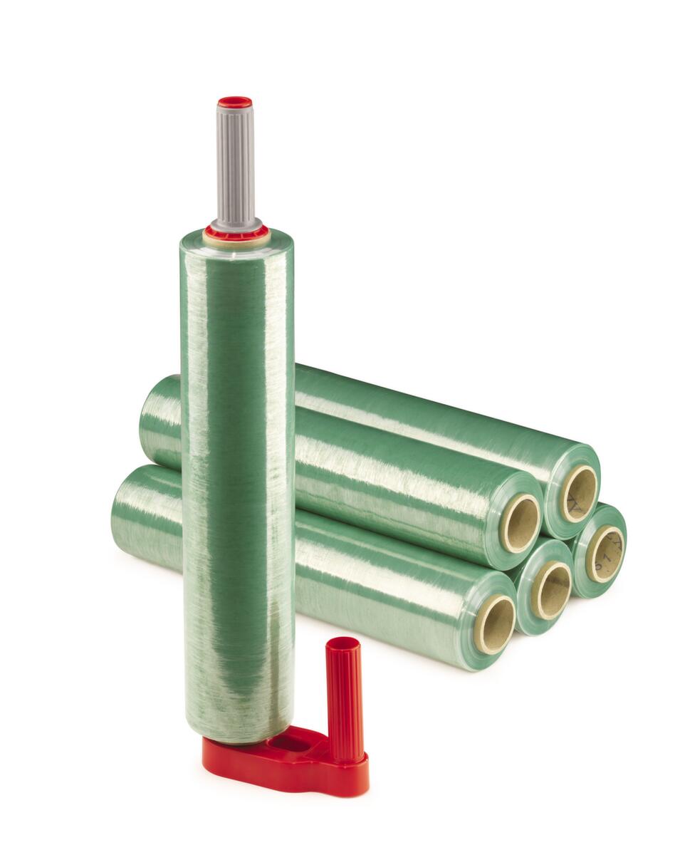 Kit de film étirable écologique avec 6 rouleaux et dévidoir ZOOM