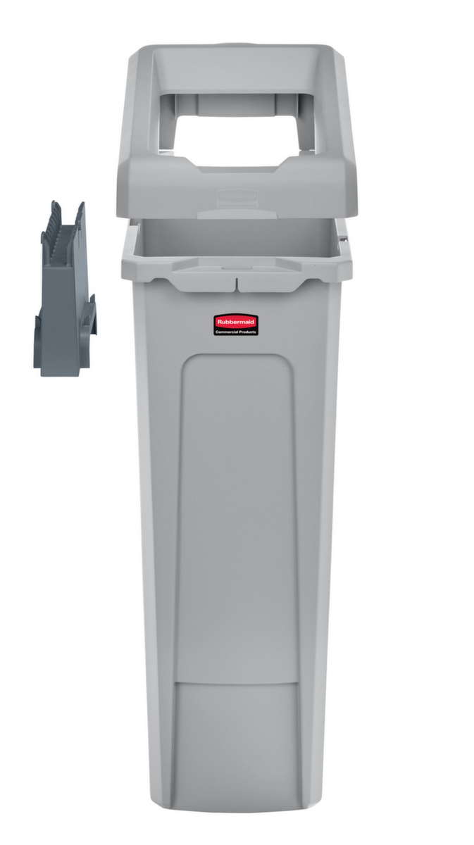 Rubbermaid Poubelle Slim Jim® Starter, 87 l, gris