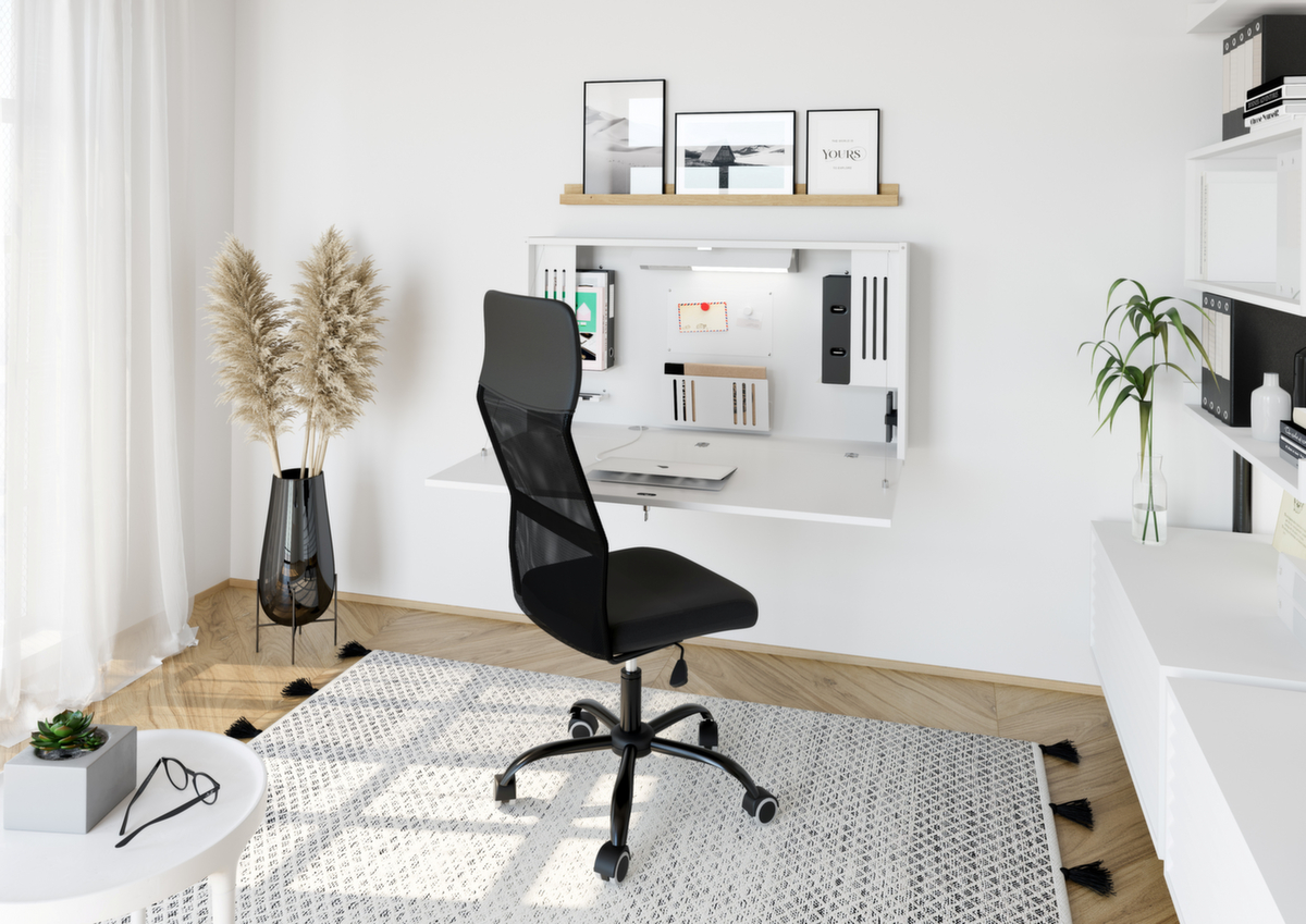 Bureau mural pliable Mini-Office  ZOOM