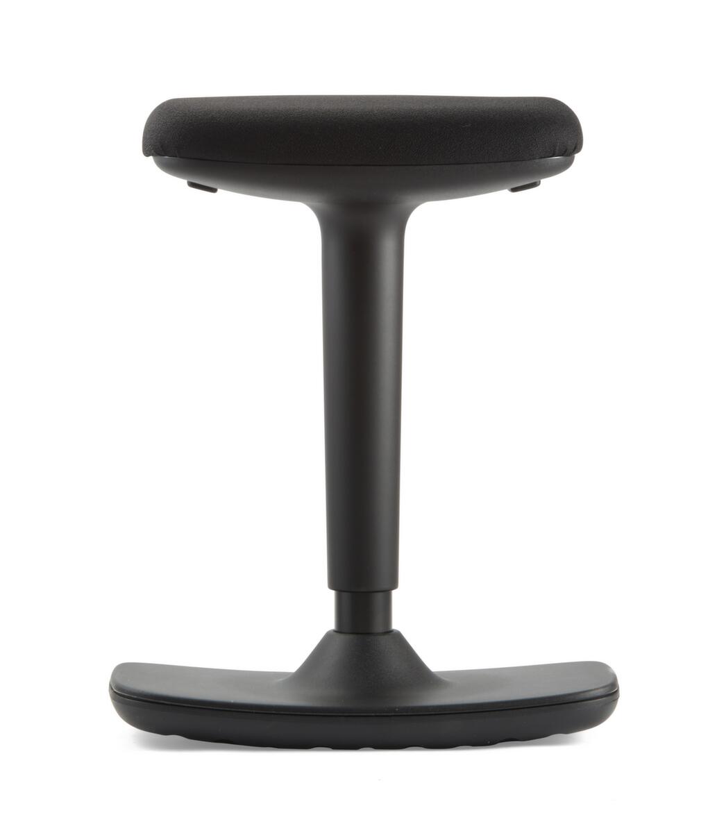 Dauphin Tabouret pivotant to-swift avec mécanisme de bascule, assise noir  ZOOM