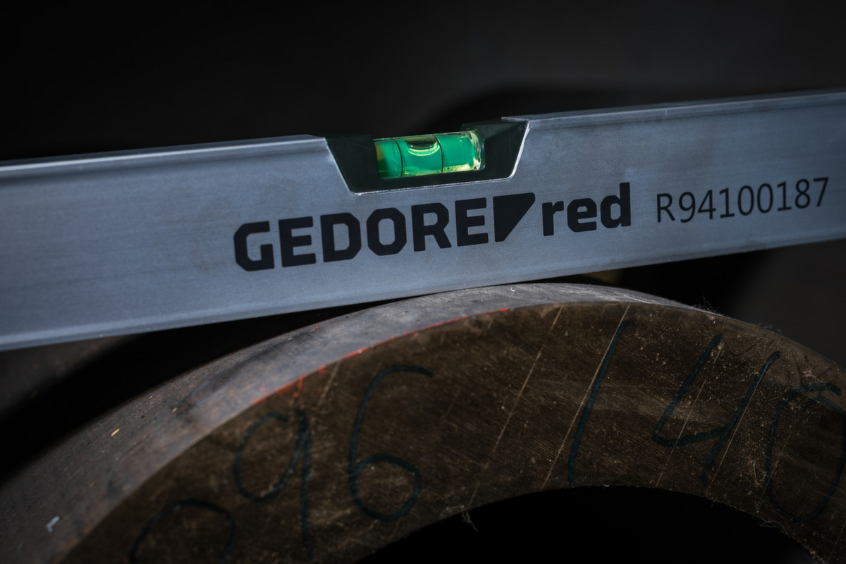 GEDORE RED R94100187 Niveau à bulle 1000mm 3x nivelle magnétique aluminium  ZOOM