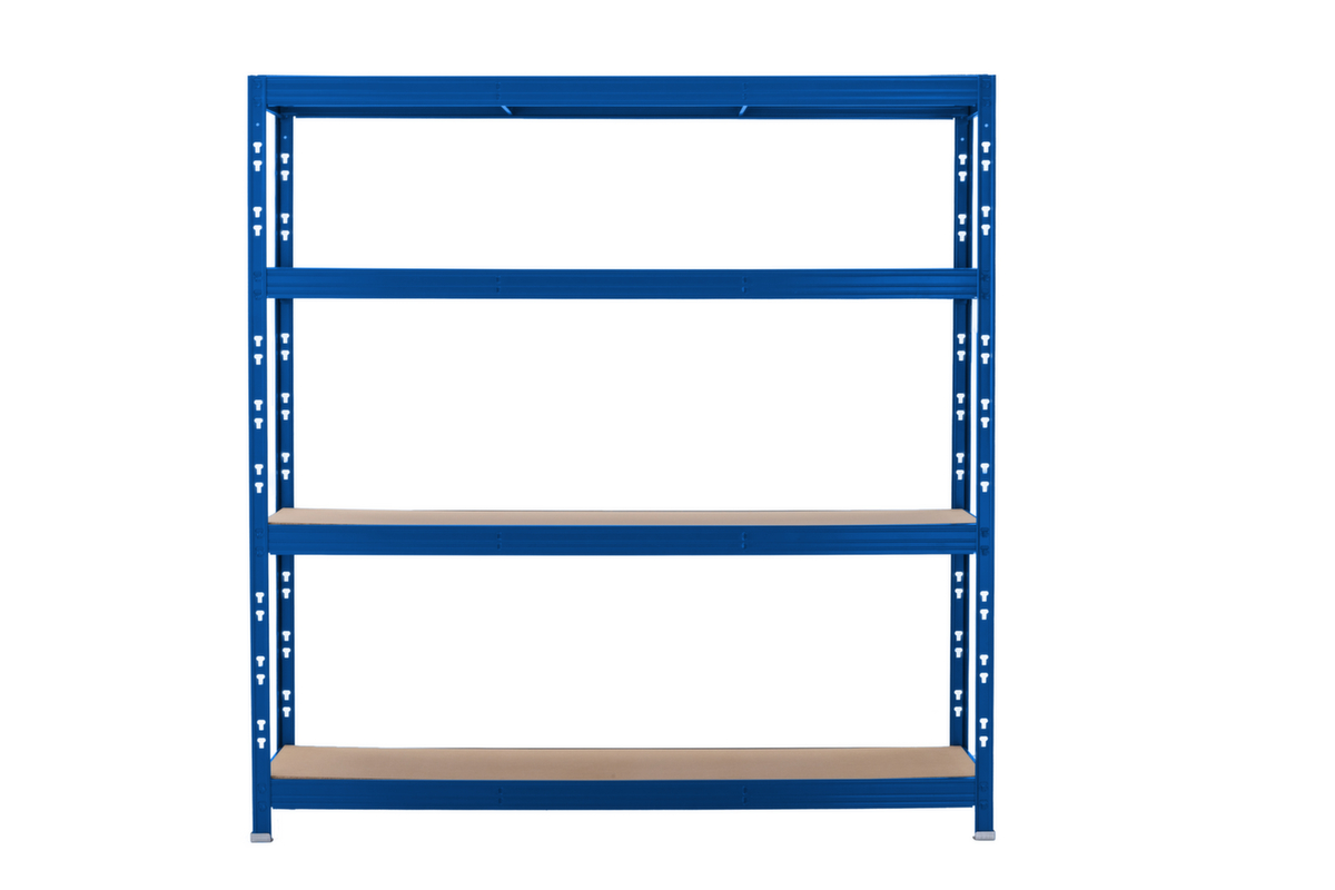 UDOBÄR Rayonnages pour fortes charges, hauteur x largeur x profondeur 1850 x 1600 x 600 mm, 4 tablettes  ZOOM