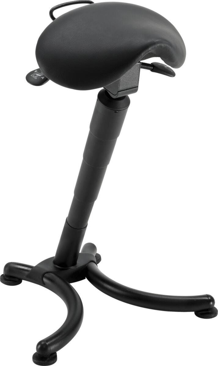 meychair Siège assis-debout Futura Professional AF5, hauteur d’assise 660 - 870 mm, assise noir  ZOOM