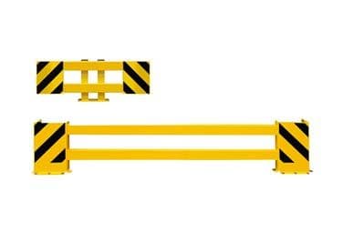 Regalschutz schützt Lagerregale vor Schäden durch Flurförderzeuge